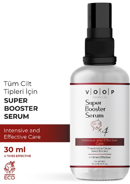 Super Booster Serum | Kullanılan Serumların Etkisini 4 Kat Artırır - 30 ml