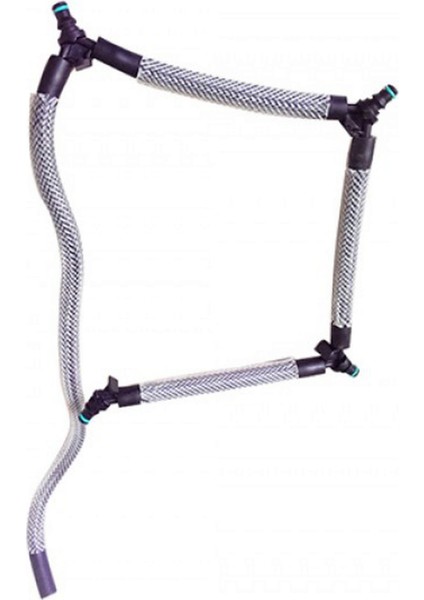 Enjektör Geri Dönüş Hortumu P307-P407-P607-P807-EXPERT-C4-C5-JUMPY-C8-FOCUS-CMAX-MONDEO 2.0hdi DW10 9659113480-9674975980 12
