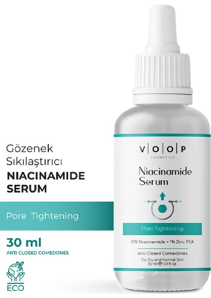 Siyah Nokta&sivilce Karşıtı Cilt Bakım Serumu 30 ml |%10 Niacinamide% Zinc