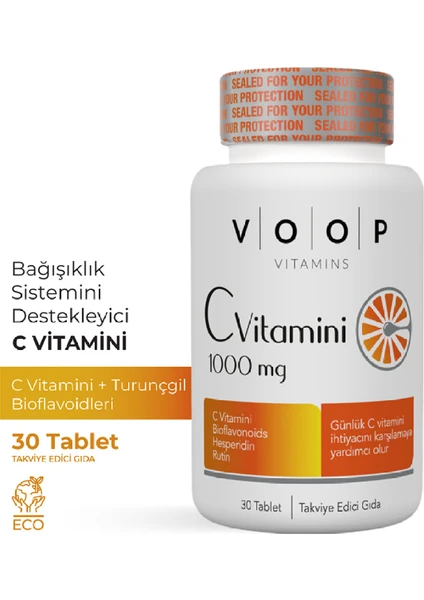 C Vitamini 1000 Mg - 30 Tablet