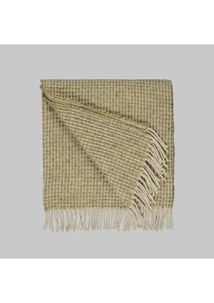 Lerna Sarı Throw, 130X180 cm