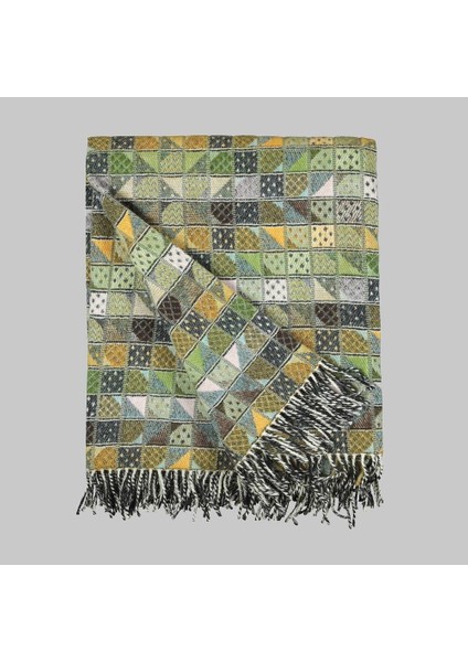 Olea Yeşil Throw, 130X190 cm