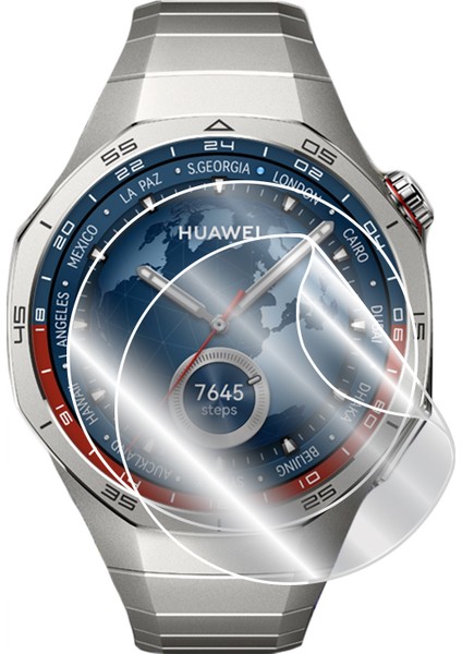 Huawei Watch Gt 5 Pro (46MM) ile Uyumlu Ipg Hydrogel Ekran Koruyucu (2 Adet)