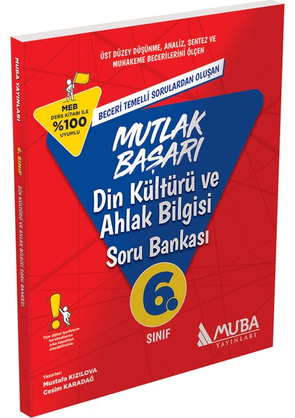 Muba Yayınları Mutlak Başarı 6. Sınıf Din Kültürü ve Ahlak Bilgisi Soru Bankası