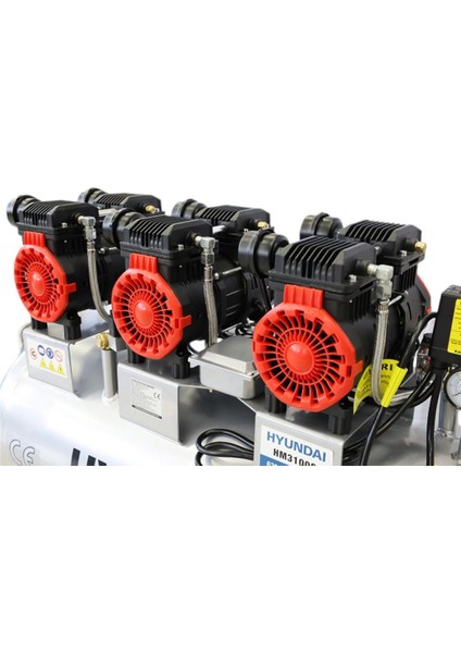 HM3100S Sessiz ve Yağsız Hava Kompresörü 6hp 100LT.