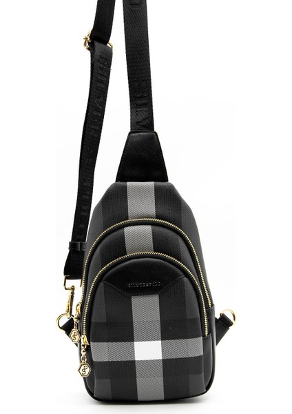 Silver & Polo Siyah - Siyah SP959 Kadın Bel Çantası modelleri