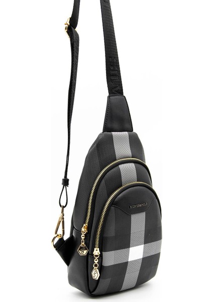 Silver & Polo Siyah - Siyah SP959 Kadın Bel Çantası fırsatları