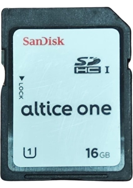 16 GB Sdhc 1 U1 Serisi Sd Hafıza Kartı