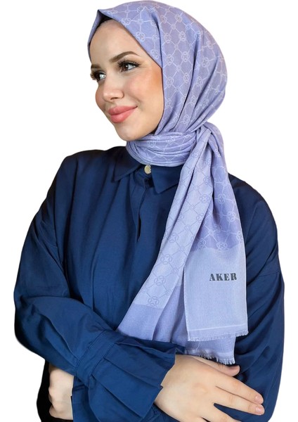 Aker Elegance Monogram Şal 1090100