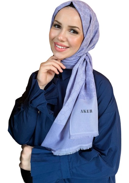 Aker Elegance Monogram Şal 1090100