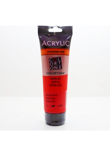 Artist Colors (Standart Seri) 120 ml Akrilik Boya ''Pyrrole Kırmızı''