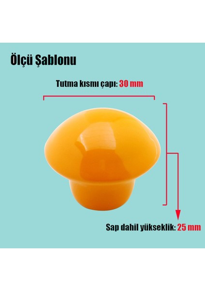 10 Adet Mobilya Kulp Mutfak Çekmece Dolap Kapak Kulpu Kulbu Turuncu Metal Kulp fiyatları