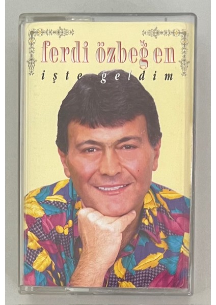 Ferdi Özbeğen Işte Geldim Kaset (Orjinal Dönem Baskı Kaset)