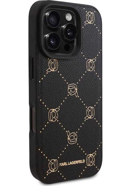 iPhone 16 Pro Uyumlu Kılıf Orjinal Lisanslı Magsafe Şarj Özellikli K.heads Siyah modelleri