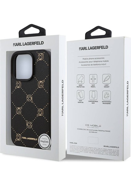 iPhone 16 Pro Uyumlu Kılıf Orjinal Lisanslı Magsafe Şarj Özellikli K.heads Siyah indirimleri