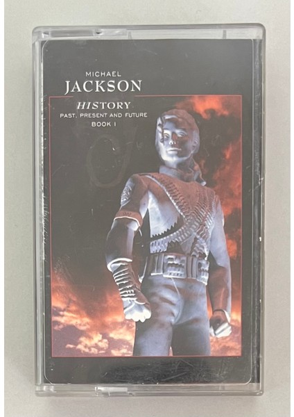 Michael Jackson History Past Present And Future Book 1 Kaset (Orjinal Dönem Baskı Kaset)