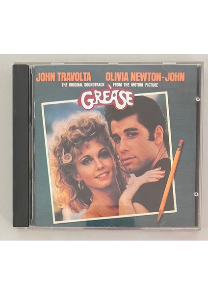 John Travolta Olivia Newton Grease Film Müzikleri CD (Orjinal Dönem Baskı Cd)