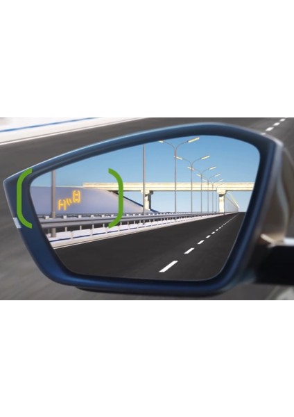 Unıque Honda Civic Uyumlu Kör Nokta Uyarı Sistemi Ayna LED Ikazlı
