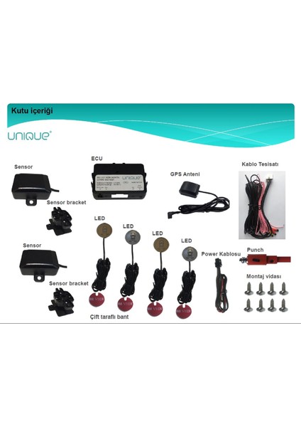 Unıque Honda Civic Uyumlu Kör Nokta Uyarı Sistemi Ayna LED Ikazlı fırsatları