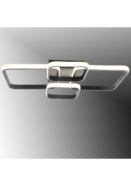 TT500-4-SY Tt Aydınlatma Mat Siyah Plofonyer 4 Lü LED Avize modelleri