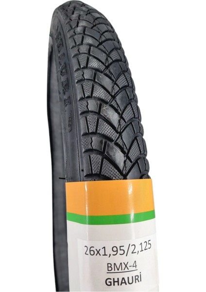 Ghaurı Bisiklet Lastiği 26X1,95/2,125 ve Iç Lastik Seti Bmx-4