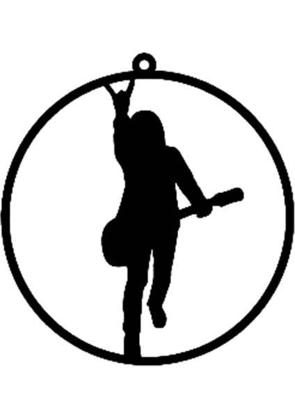 Metal Gitarist Araba Dikiz Ayna Süsü Oto Aksesuar fiyatları