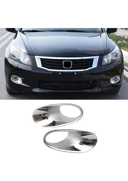 Shuai Yan Honda Accord 2008-2010 Için Fit Ön Sis Işık Lambası Çerçeve Trim Araba Dış Aksesuarları (Yurt Dışından)