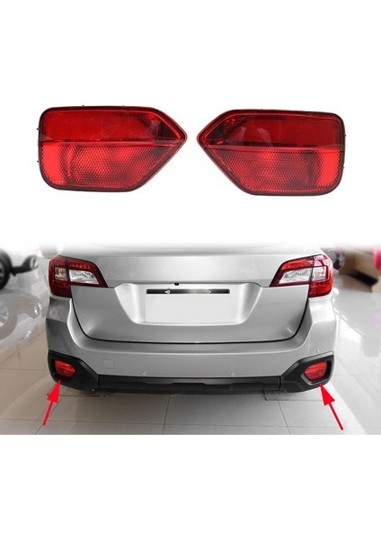 Shuai Yan Araba Arka Tampon Sis Işık Park Uyarı Işığı Reflektör Arka Lambaları Subaru Outback 2015 2016 2017 2018 Sol (Yurt Dışından) fiyatları