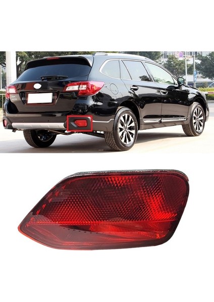 Shuai Yan Araba Arka Tampon Sis Işık Park Uyarı Işığı Reflektör Arka Lambaları Subaru Outback 2015 2016 2017 2018 Sol (Yurt Dışından) modelleri