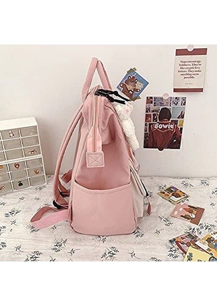 Zaoshanghao Aksesuarlı Sevimli Öğrenci Okul Sırt Çantası (Yurt Dışından) fırsatları