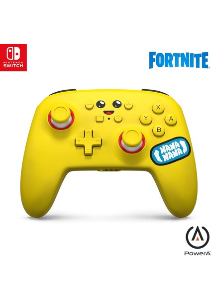 Nsw Powera Enhanced Wıreless Controller Fortnıte Peely