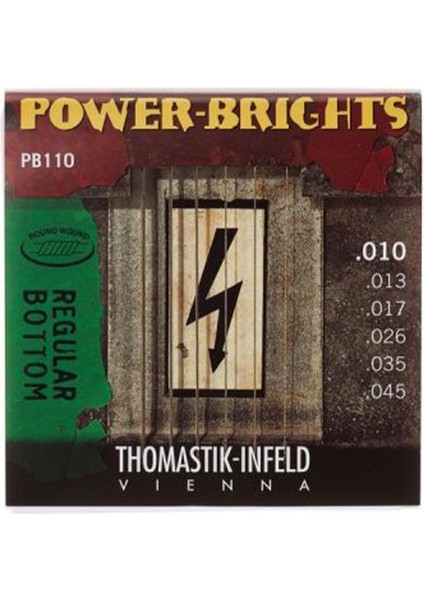 PB110 Power Brights Serisi Elektro Gitar Tel Seti