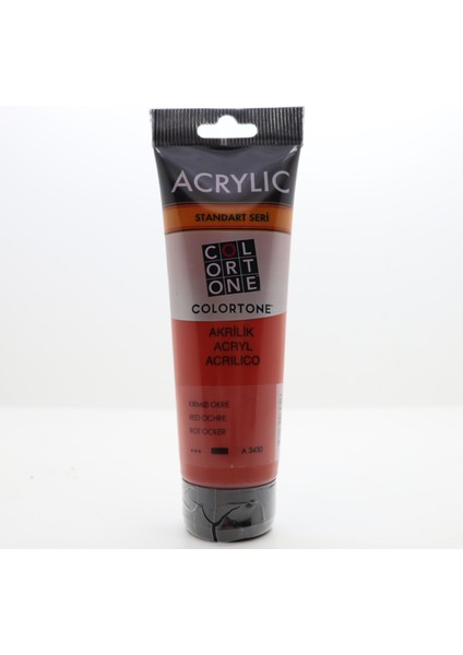 Artist Colors (Standart Seri) 120 ml Akrilik Boya ''kırmızı Okre''