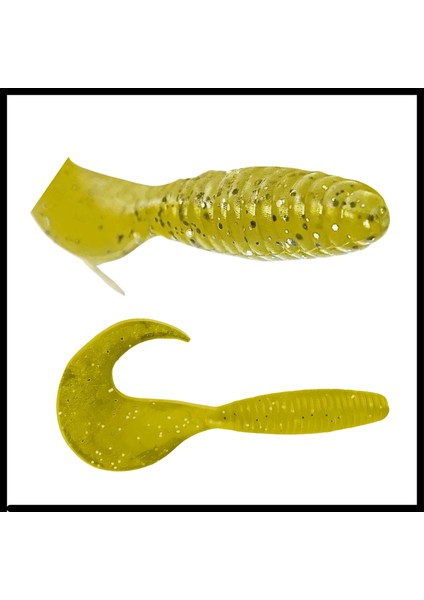 Yumy 3.5 cm Hardal Silikon Kurt