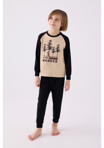 3450 Erkek Çocuk Pijama Takımı