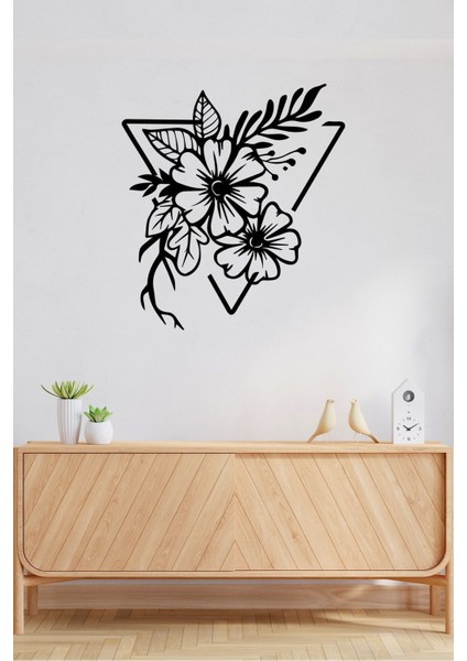 Dekoratif Çiçekli Minimal Tablo T000000030