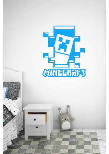 Minecraft Tasarımlı Tablo