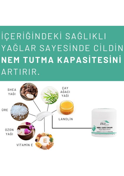 Topuk Bakım Ve Ayak Nem Kremi (Podology Podiatry Heel Care Cream ) indirimleri