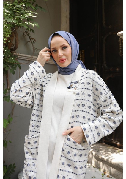 Doğa Pantolonlu Tunik Takım Ag-Q4392