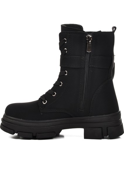 Meru 25K Siyah Zümrüt Içi Kürklü Çocuk Bot fiyatları