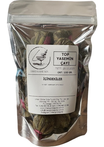 Top Yasemin Çayı 10 Adet 100 110 gr