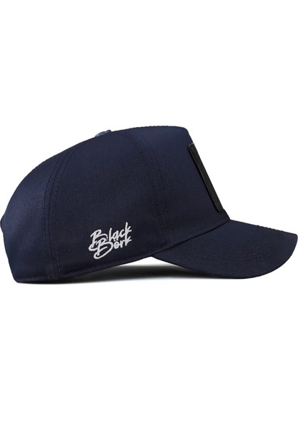 BlackBörk V2 Baseball It's Sunnah - 1 Kod Logolu Unisex Lacivert Şapka (Cap)