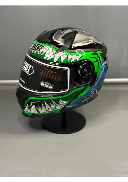 Helmets JK-908 Güneş Vizörlü Çene Açılır Kask fiyatları