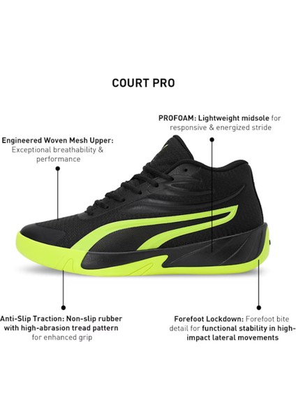 Court Pro Unisex Basketbol Ayakkabısı 31084203 indirimleri
