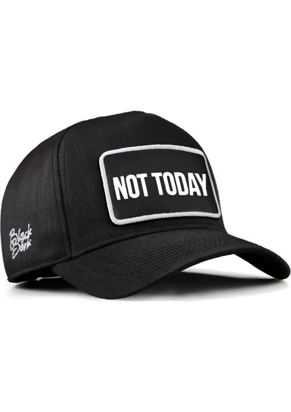 V2 Baseball Not Today - 2 Kod Logolu Siyah Cordura Kumaş Şapka (Cap)