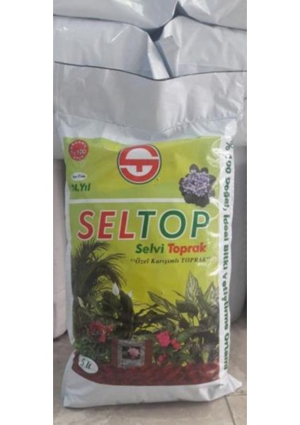 5 Lt Özel Karışımlı Toprak Çiçek Toprağı Torf Saksı Toprağı Süs Bitkisi Toprağı