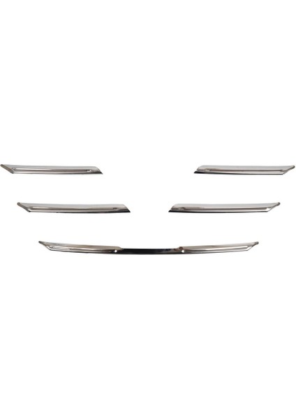 Renault Megane 4 Uyumlu 2016-2020 Krom Ön Panjur 5 Parça Paslanmaz Çelik modelleri