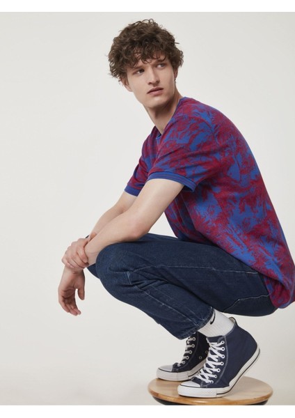 Ronada Wuwei Desenli Jakarlı Tişört fiyatları