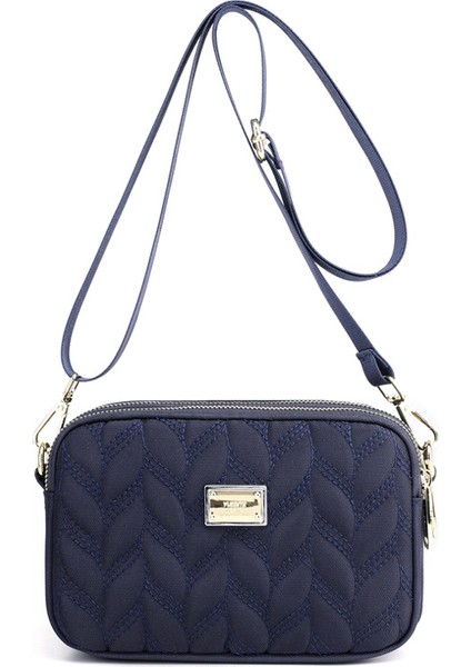 Yeaın Omuz Çantası Yüksek Kaliteli Naylon Su Geçırmez Malzeme Basit Stil, Mavi (Yurt Dışından)