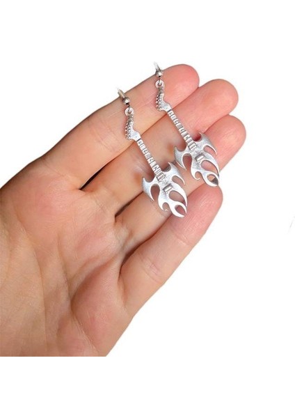 Alevli Gitar Figürlü Küpe fiyatları